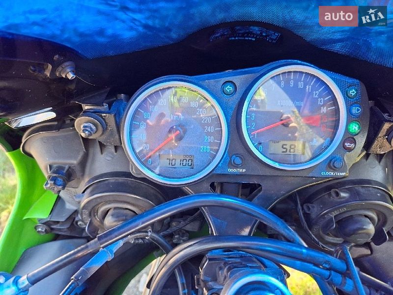 Спортбайк Kawasaki Ninja 2001 в Южном