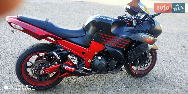 Мотоцикл Спорт-туризм Kawasaki ZZR 1400 2007 в Глыбокой