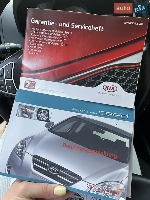Хетчбек Kia Ceed 2009 в Вінниці документ
