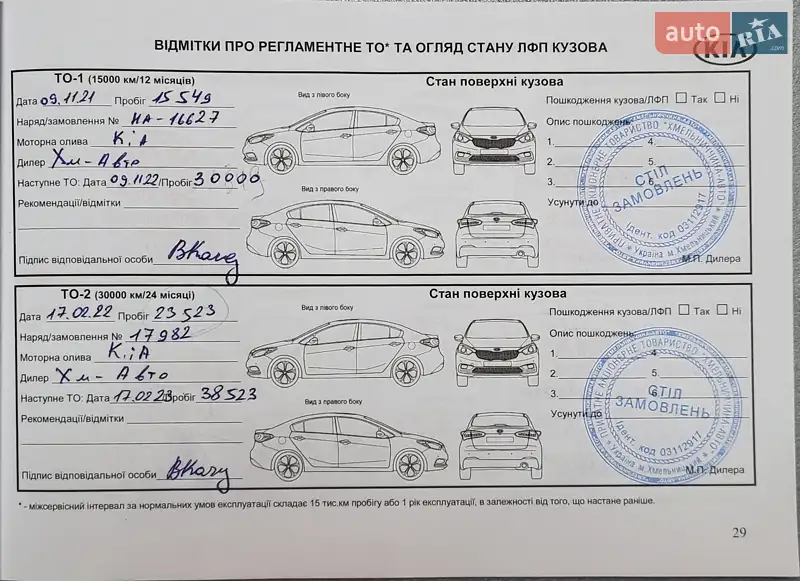 Універсал Kia Ceed 2021 в Києві документ 2 фото Універсал Kia Ceed 2021 в Києві документ