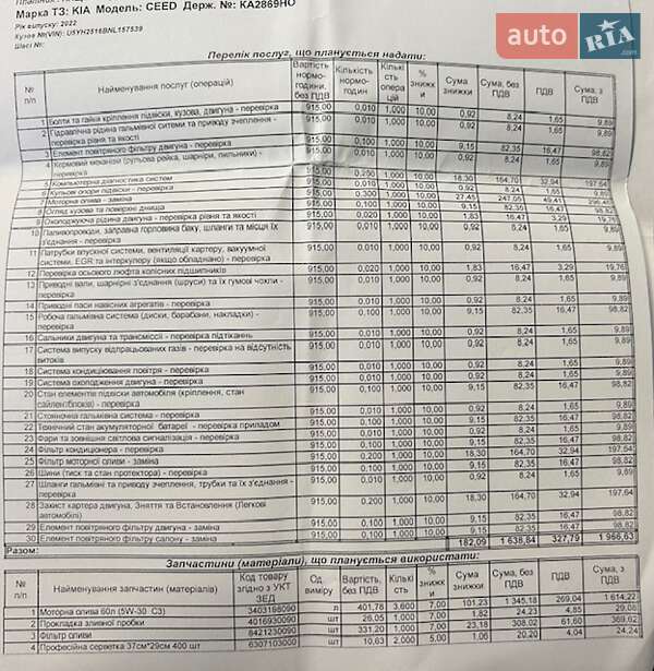 Хетчбек Kia Ceed 2022 в Києві фото 24 Хетчбек Kia Ceed 2022 в Києві
