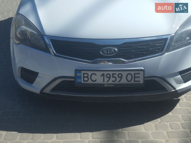 2011 KIA Ceed, VIN U5YHB516ACL273122:plate — фото 1 (autoria)