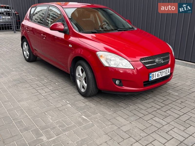 2007 KIA Ceed, VIN U5YFF24227L029862:plate — фото 1 (autoria)