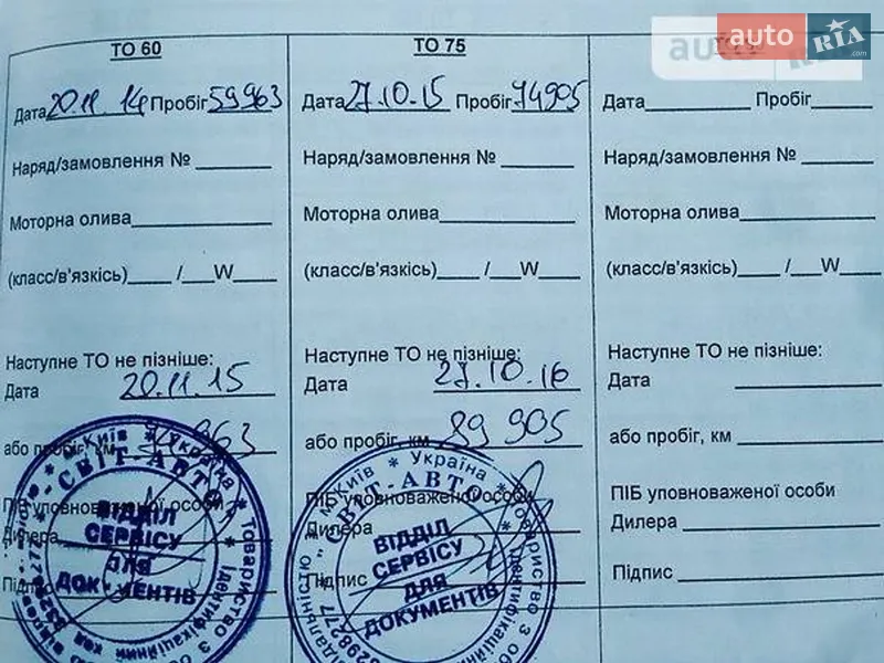 Купе Kia Cerato Koup 2011 в Одессе документ