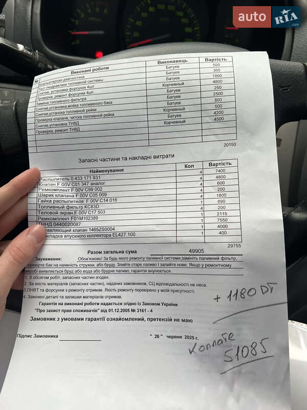 Седан Kia Cerato 2008 в Дніпрі