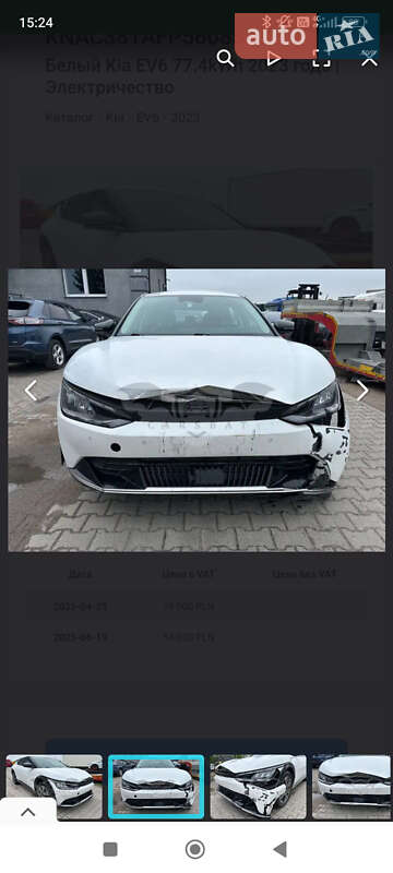 Внедорожник / Кроссовер Kia EV6 2023 в Умани