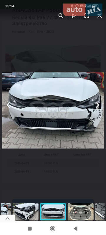 Внедорожник / Кроссовер Kia EV6 2023 в Умани