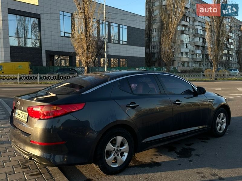 2014 KIA K5, VIN KNAGN418BFA577748:plate — фото 1 (autoria)