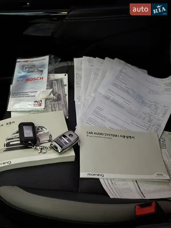 Хэтчбек Kia Morning 2018 в Чернигове документ