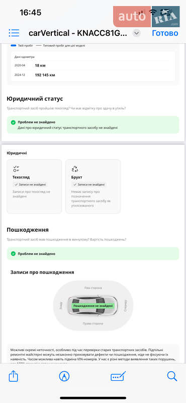 Внедорожник / Кроссовер Kia Niro 2019 в Ровно