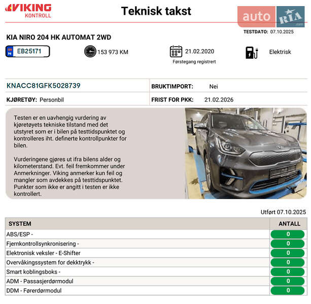 Внедорожник / Кроссовер Kia Niro 2019 в Луцке фото 13 Внедорожник / Кроссовер Kia Niro 2019 в Луцке