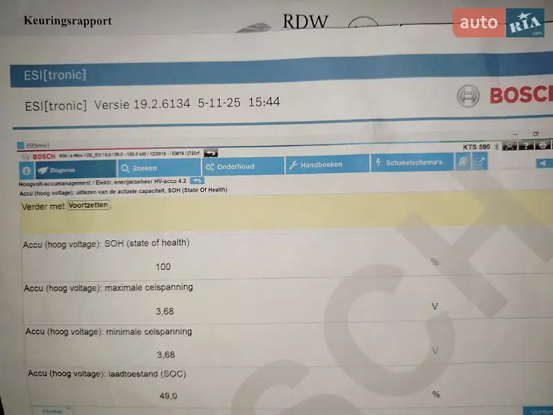 Внедорожник / Кроссовер Kia Niro 2020 в Ирпене документ