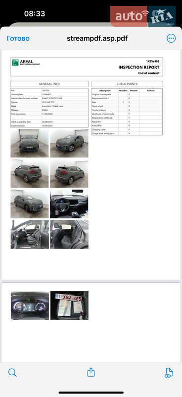 Позашляховик / Кросовер Kia Niro 2020 в Вінниці фото 38 Позашляховик / Кросовер Kia Niro 2020 в Вінниці