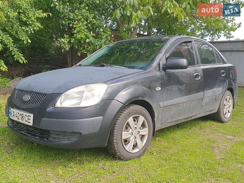 2008 KIA RIO, VIN Y6LDE22128L003266:plate — фото 1 (autoria)