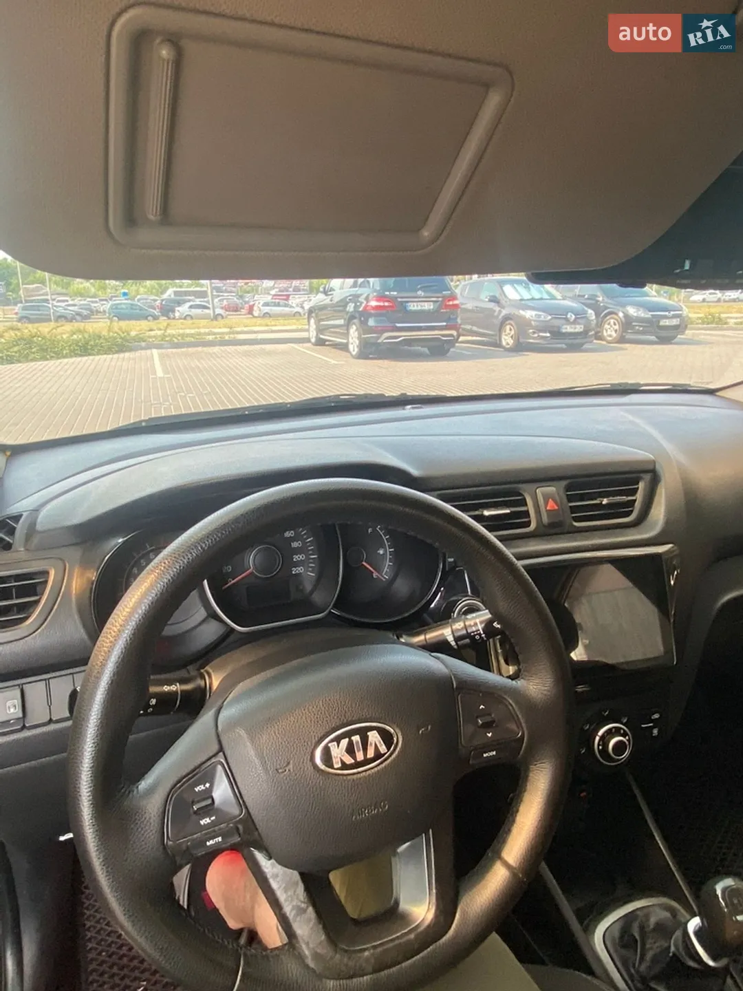 Kia Rio 2013 VIN Z94CB41AADR107155 фото оголошення 8 з 9