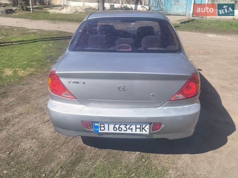 Седан Kia Sephia 2003 в Полтаві фото 5 Седан Kia Sephia 2003 в Полтаві