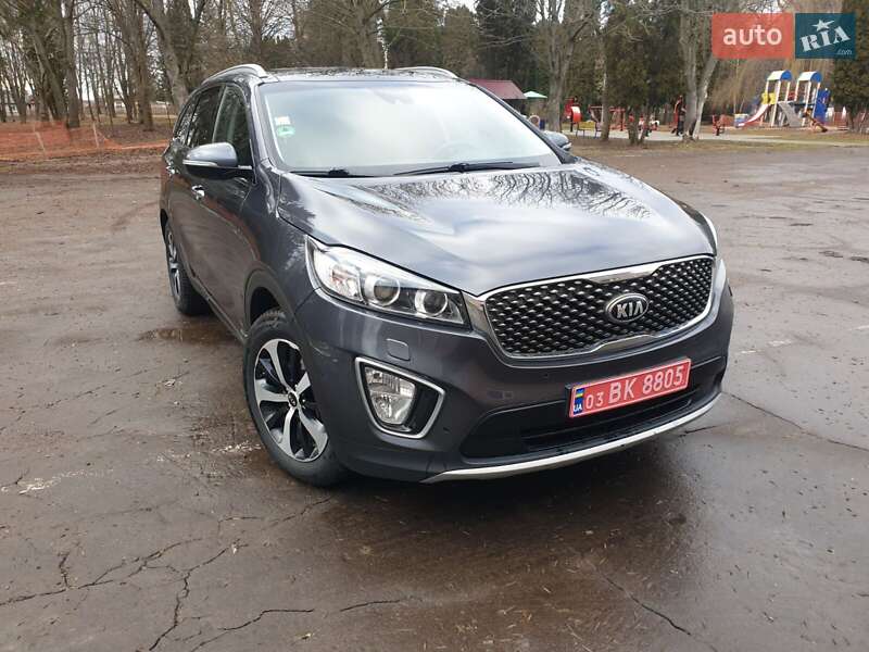 Внедорожник / Кроссовер Kia Sorento 2016 в Луцке