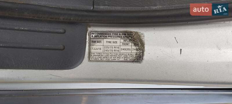 Внедорожник / Кроссовер Kia Sorento 2003 в Днепре