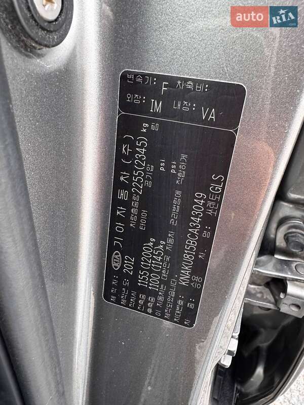 Позашляховик / Кросовер Kia Sorento 2012 в Одесі