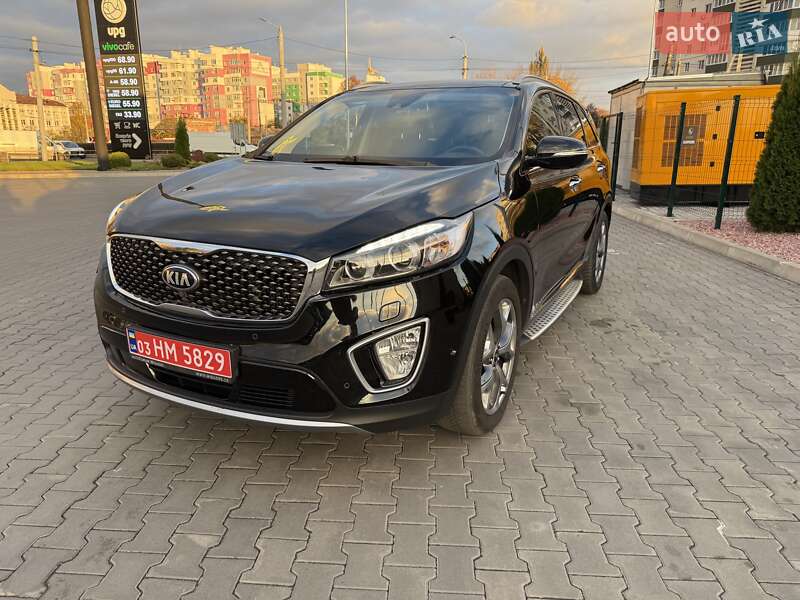Позашляховик / Кросовер Kia Sorento 2015 в Луцьку