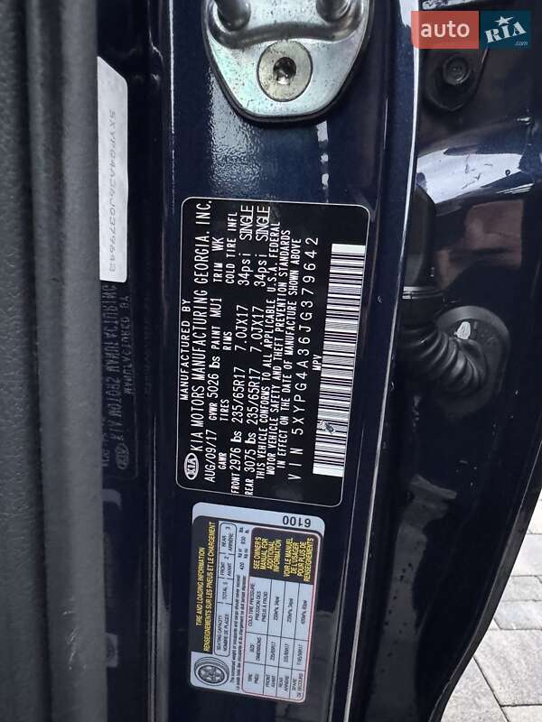 Позашляховик / Кросовер Kia Sorento 2017 в Рівному фото 20 Позашляховик / Кросовер Kia Sorento 2017 в Рівному