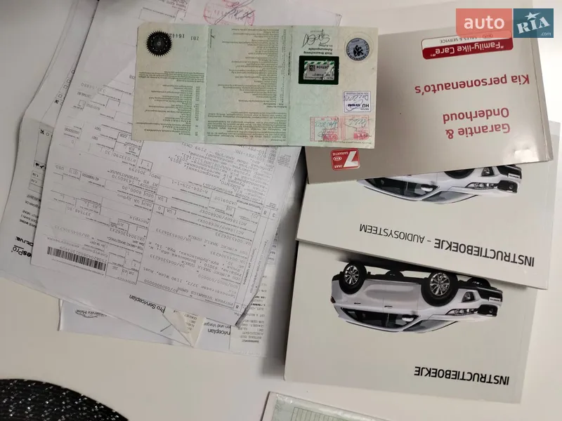 Внедорожник / Кроссовер Kia Sorento 2016 в Ровно документ