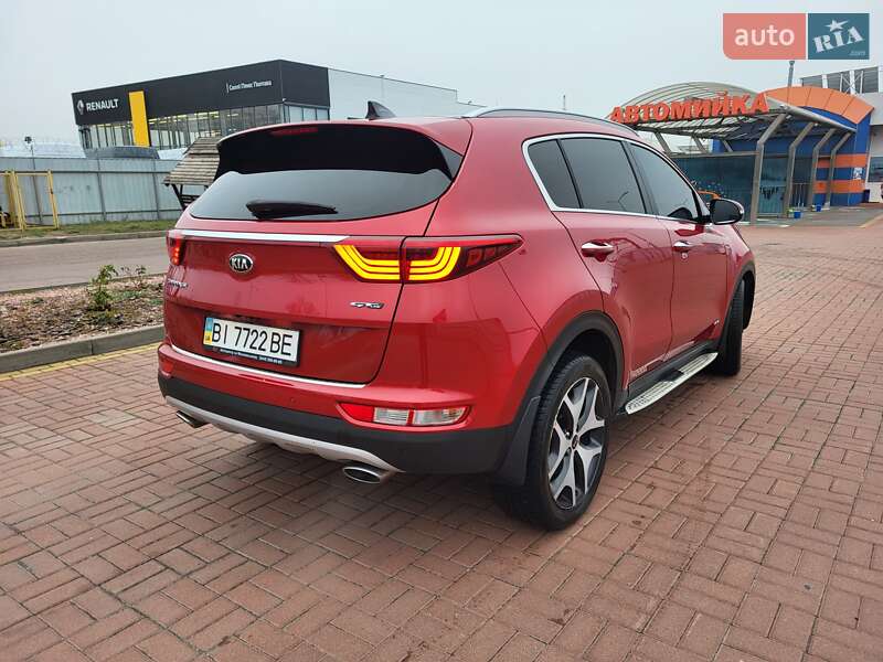 Позашляховик / Кросовер Kia Sportage 2016 в Полтаві