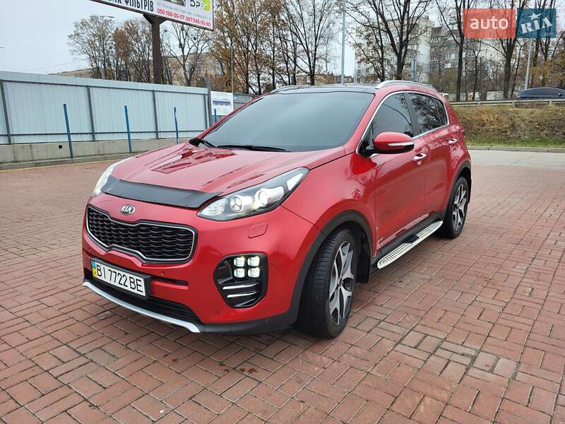 Позашляховик / Кросовер Kia Sportage 2016 в Полтаві