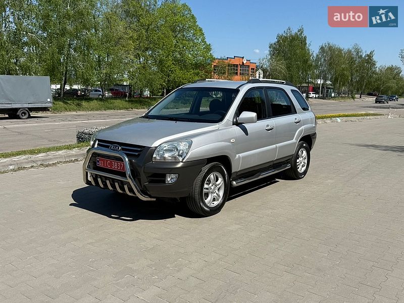 2007 KIA Sportage, VIN KNEJE55226K274839:plate — фото 1 (autoria)