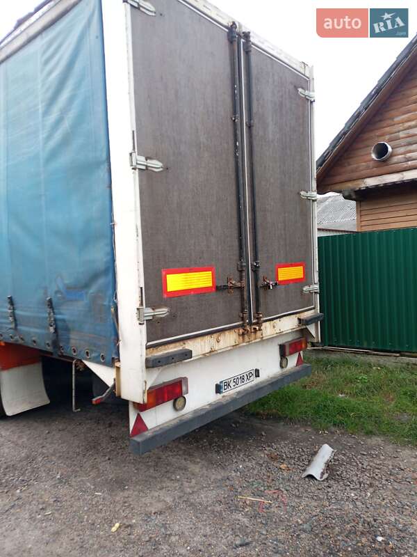 Тентованный борт (штора) - полуприцеп Klaeser TSA 2001 в Маневичах