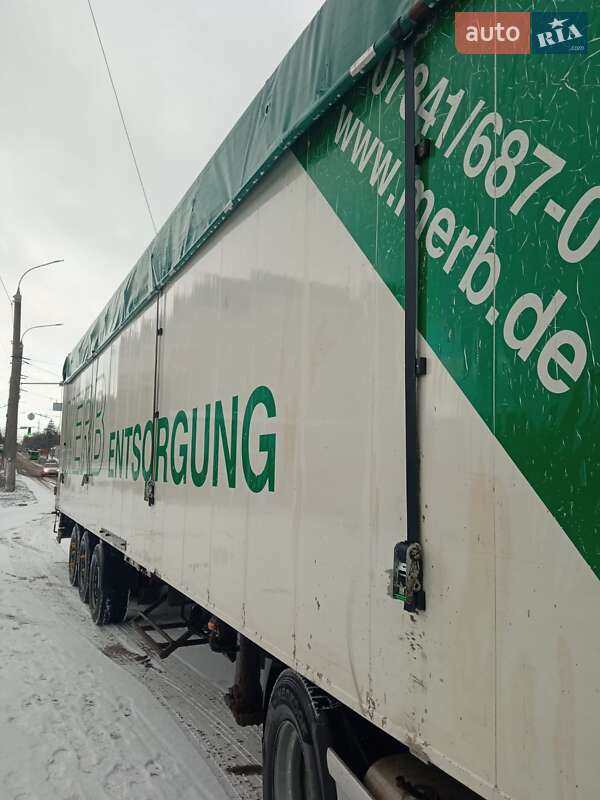 Зерновоз - напівпричіп Knapen k100 1999 в Вінниці