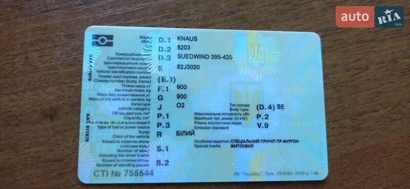 Прицеп дача Knaus Sudwind 1988 в Тернополе