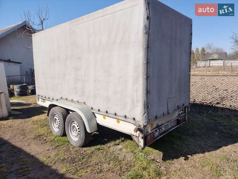 Тентованный борт (штора) - прицеп Koch U 750N 2008 в 