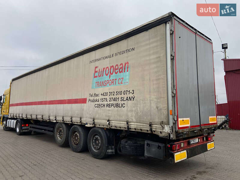 Тентований борт (штора) - напівпричіп Kogel LPH-335 2008 в Рівному