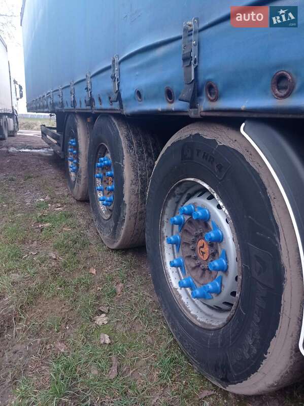 Тентованный борт (штора) - полуприцеп Kogel S 24 2006 в Ужгороде