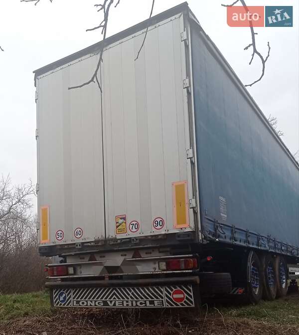 Тентованный борт (штора) - полуприцеп Kogel S 24 2006 в Ужгороде