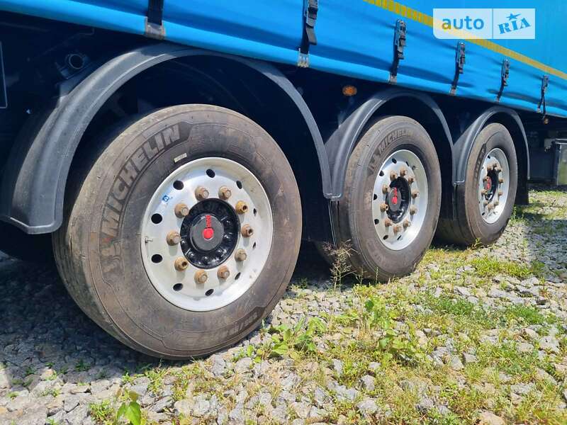 Тентованный борт (штора) - полуприцеп Kogel S 24 2017 в Виннице