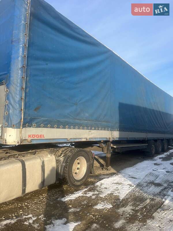 Бортовой полуприцеп Kogel S 24 2007 в Тячеве