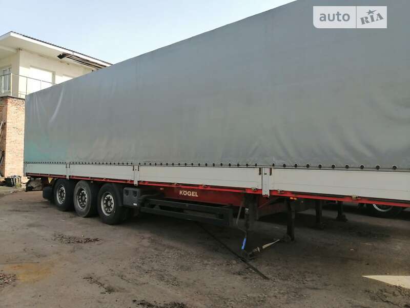 Тентованный борт (штора) - полуприцеп Kogel S 24 2006 в Чернигове фото 7 Тентованный борт (штора) - полуприцеп Kogel S 24 2006 в Чернигове