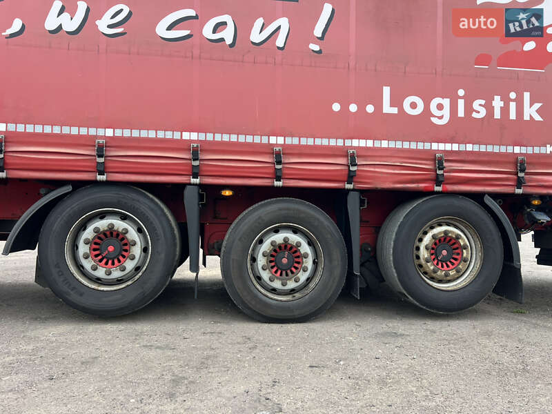 Тентованный борт (штора) - полуприцеп Kogel S 24 2015 в Луцке