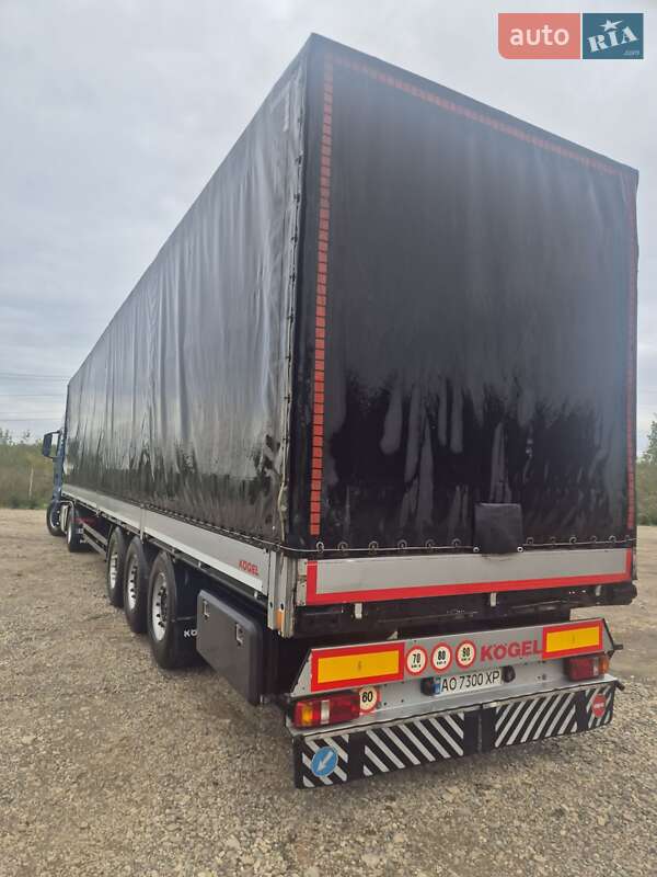 Бортовой полуприцеп Kogel S 24 2007 в Иршаве