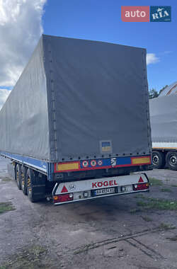 Тентованный борт (штора) - полуприцеп Kogel S 24 2002 в Киеве