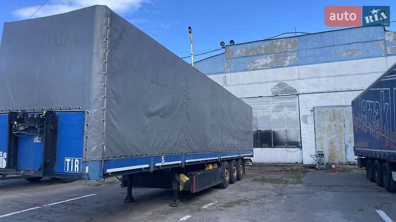 Тентований борт (штора) - напівпричіп Kogel S 24 2002 в Києві