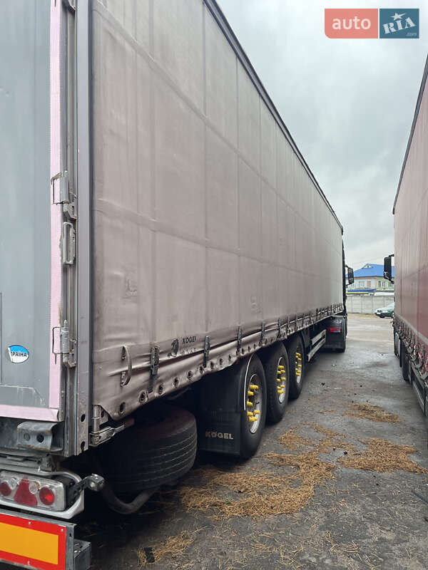 Тентованный борт (штора) - полуприцеп Kogel S 24 2008 в Шептицькому фото 2 Тентованный борт (штора) - полуприцеп Kogel S 24 2008 в Шептицькому