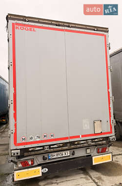 Тентованный борт (штора) - полуприцеп Kogel S 24 2016 в Люботине