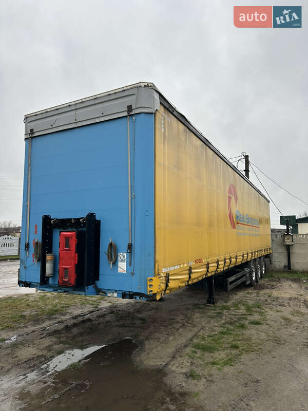 Тентованный борт (штора) - полуприцеп Kogel S 24 2014 в Березному фото 2 Тентованный борт (штора) - полуприцеп Kogel S 24 2014 в Березному