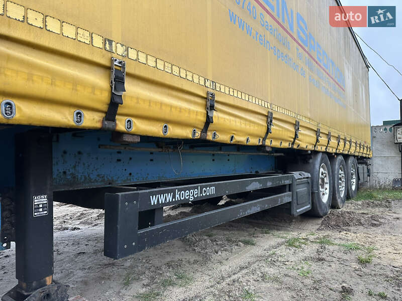 Тентованный борт (штора) - полуприцеп Kogel S 24 2014 в Березному фото 10 Тентованный борт (штора) - полуприцеп Kogel S 24 2014 в Березному