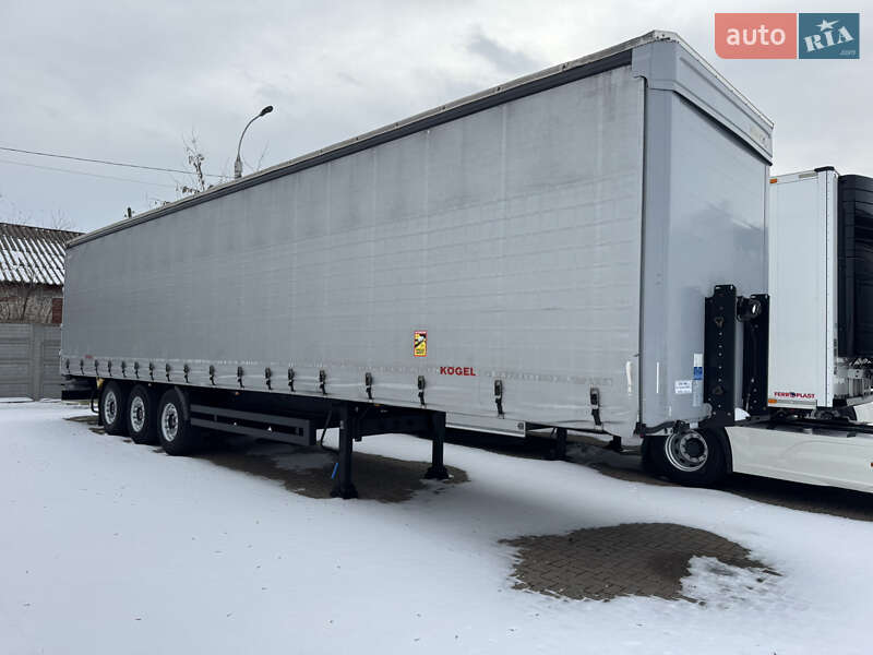 Тентованный борт (штора) - полуприцеп Kogel S 24 2017 в Виннице фото 4 Тентованный борт (штора) - полуприцеп Kogel S 24 2017 в Виннице