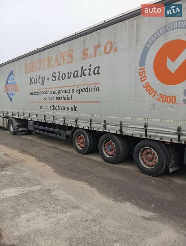 Тентованный борт (штора) - полуприцеп Kogel S 24 2008 в Львове