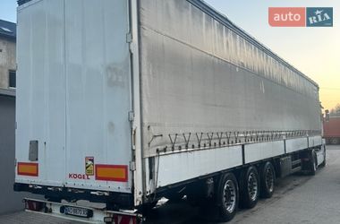 Тентований борт (штора) - напівпричіп Kogel S 24 2007 в Хусті